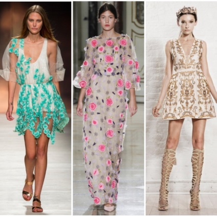 Színes ruha a lányok - egy fényes nyári trendek