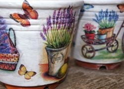 Decoupage műanyagon (műanyag) Decoupage műanyag