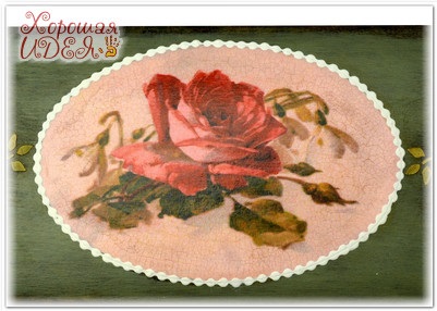 Decoupage doboz Rose Catherine egy jó ötlet (rózsa) Decoupage doboz Rose Catherine jó ötlet