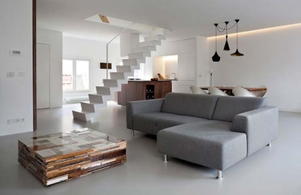 Duplex apartman érmén egy fotó a belső (beltéri) Duplex apartman belsőépítészeti fotó
