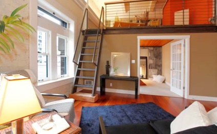 Duplex lakások belsőépítészeti jellemzők egy fotó (Design) Duplex apartman belsőépítészeti fotó