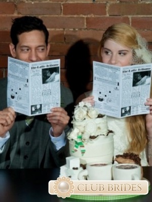 újság esküvő