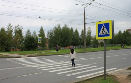 Hol lehet átkelni az úton, ha nincs zebra, információk, 2017 (közúti) Hol lehet átkelni az úton, ha nincs zebra, információ 2017