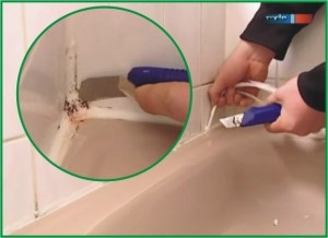 Tömítő fürdő fehér szilikon (fehér) Tömítő fürdő fehér szilikon