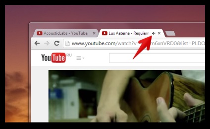Google Chrome néma külön lapokon (sírás) Google Chrome néma külön lapokon