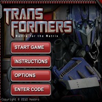 Transformers játékok - játssz ingyen online!
