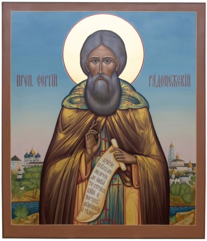 Ikon Sergiya Radonezhskogo mi segít - ortodox ikonok és ima