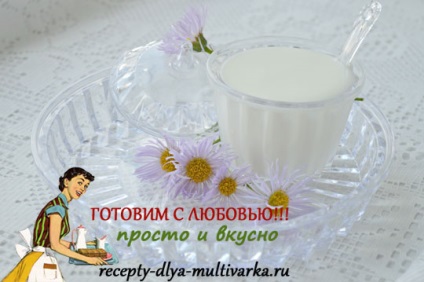 Joghurt recept multivarka Redmond