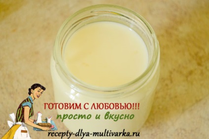 Joghurt recept multivarka Redmond