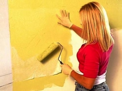 Hogyan és mit kell festeni papír tapéta festhető, ha a régi latex festék (utasítások