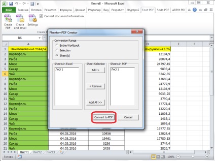 Hogyan lehet átalakítani Excel PDF