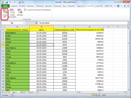 Hogyan lehet átalakítani Excel PDF