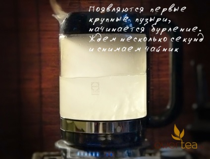 Hogyan vízmelegítésre tea (helyes) Hogyan vízmelegítésre tea