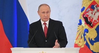 Mint a sajtótájékoztatón a magyar elnök Vladimir Putin