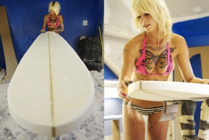 Hogyan készítsünk szörfdeszka »surfvan