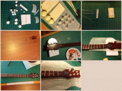 Hogyan készítsünk egy gitár ki öntött áramkör modellező gitár