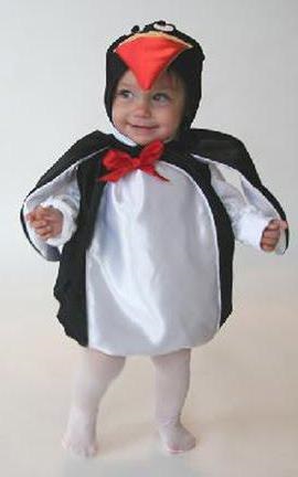 Hogyan készítsünk egy pingvin ruha a baba saját kezűleg