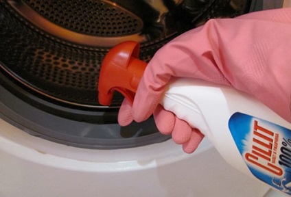 Hogyan lehet eltávolítani a penész a mosógépet gumi