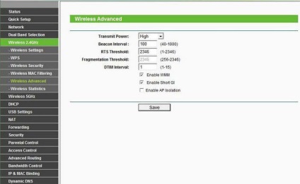 Hogyan lehet növelni a sebességet az internet révén wi-fi router