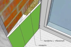 Hogyan, hogy összehangolják az ablakok lejtőin gipsz műanyag panelek, gipszkarton