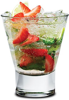 Eper mojito - finom koktélok (koktél) Eper Mojito - finom koktélok