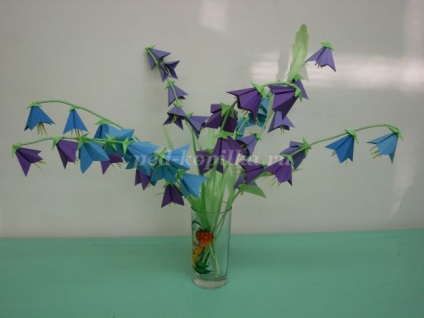 Campanula Origami (Bell) origami harangvirág