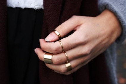 Ring (133 fotó) szép ékszereket, a legújabb divat trendek (gyűrű hüvelykujj) Ring (133 fotó) szép ékszereket, a legújabb divat trendek