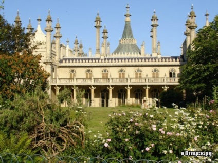 A Royal Pavilion (royal pavilon) leírása és képek