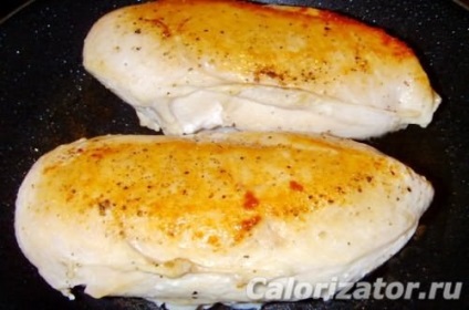 Csirkemell filé tésztában kalória