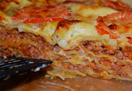 Lasagna gombával - a megfelelő recept - milyen gyorsan elkészíti