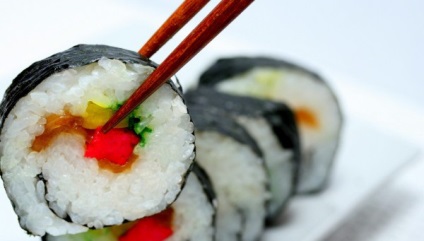 Makidzusi - sushi, hengerelt tekercsek