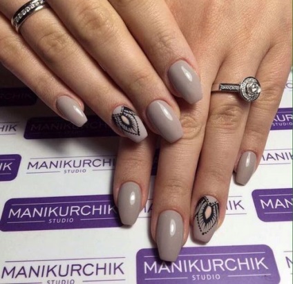 Fashion Nails Gel lengyel 2017-2018, gyönyörű manikűr gél lakk fotó ötletek