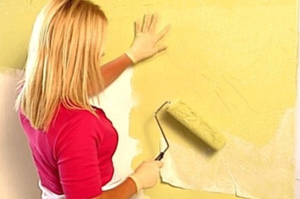 Lehetséges, hogy festeni a papír tapéta videó fotó