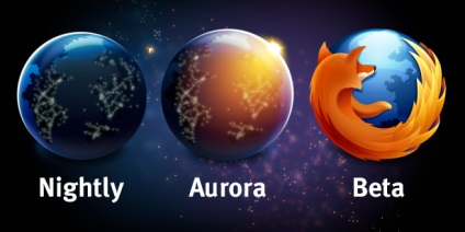 Mozilla megszüntette termelését aurora-Firefox