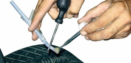 Javítókészlet nélküli gumiabroncsok utasításokat, hogyan kell használni