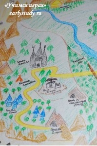A térkép tündérország, tanulni játszani (magic) A térkép tündérország, tanulni játszani