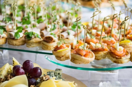 Így esküvői ételek meglepetés vendég eredeti bemutatása hagyományos kezeli az oszlopról