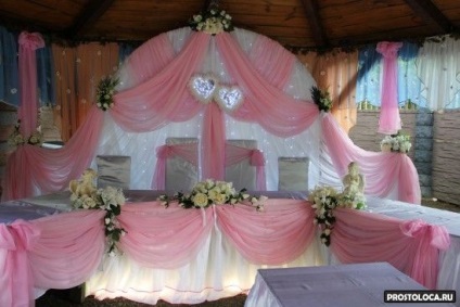 Dekoráció esküvői terem