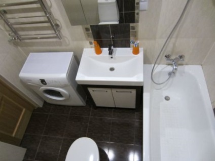 Tervezés és design kis fürdőszoba 3 m²