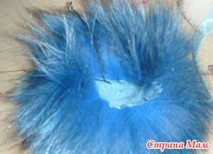 Pompom prémből kezük (fur) Pompom prémből kezük