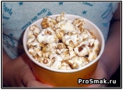 Caramel popcorn