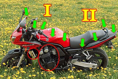 Strip lovas (a cikk) szalag motoros