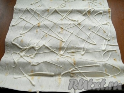 Tekercset lavash csirkével és sárgarépa - recept fotókkal (pita) Tekercset lavash csirkével és sárgarépa - recept fotókkal