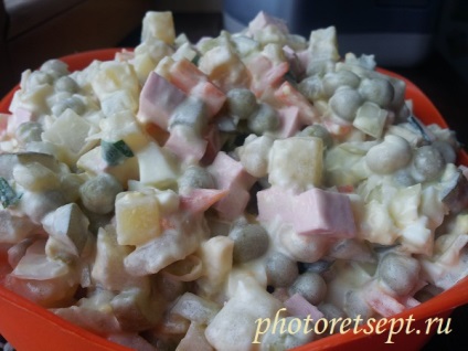 Saláta - tél - klasszikus recept, fotoretsept (recept) Saláta - tél - klasszikus recept, fotoretsept