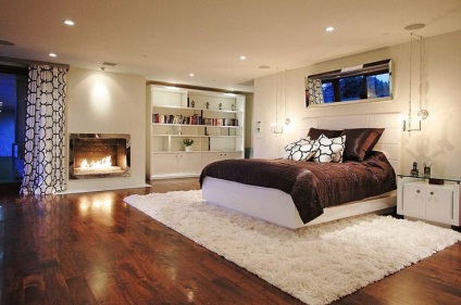 A legtöbb kényelmes hálószoba kandallóval - Fotó Interior Design
