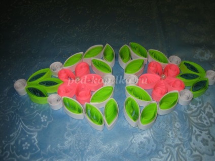 Bag Quilling a kezüket (doboz) Bag Quilling saját kezűleg