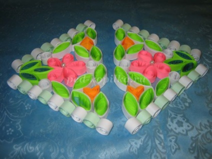 Bag Quilling a kezüket (Quilling) Bag Quilling saját kezűleg