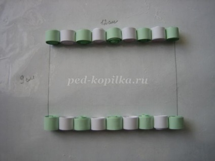 Bag Quilling a kezüket (doboz) Bag Quilling saját kezűleg
