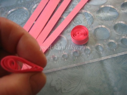 Bag Quilling a kezüket (doboz) Bag Quilling saját kezűleg