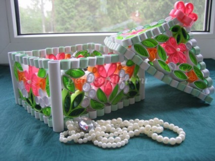 Bag Quilling saját kezűleg